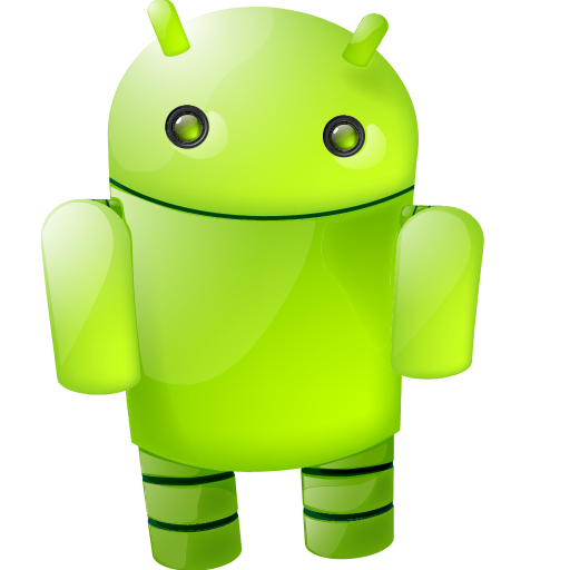 Cute Green Android Logo Clipart PNG Transparent Background 512x512px ...