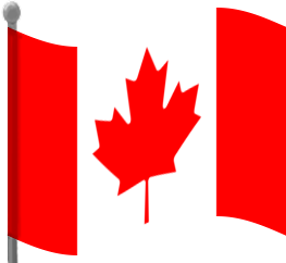 Canada Flag Waving PNG Transparent Background 263x242px - Filesize ...