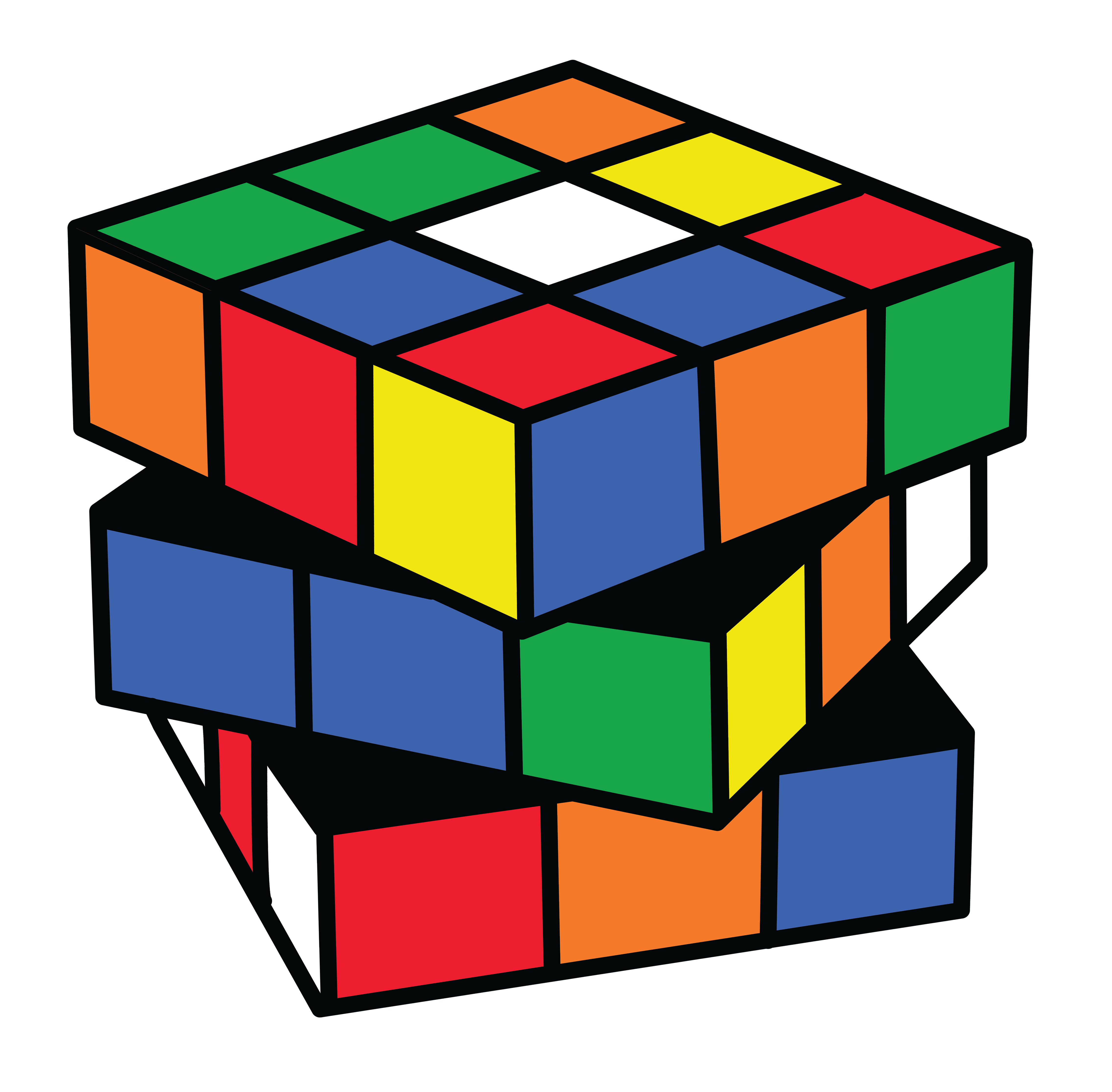 File:Rubik cube.png - Wikimedia Commons