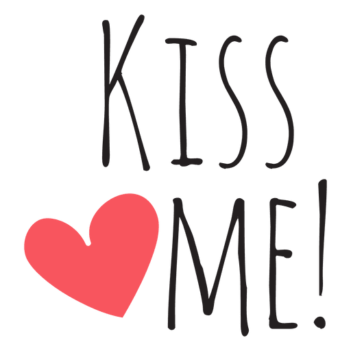 Kiss Me Transparent - 17506 - TransparentPNG