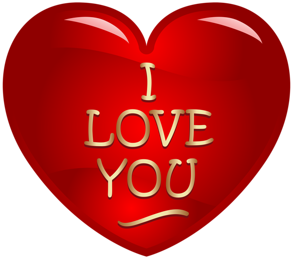 I Love You Images Free Download PNG Transparent Background 600x530px ...