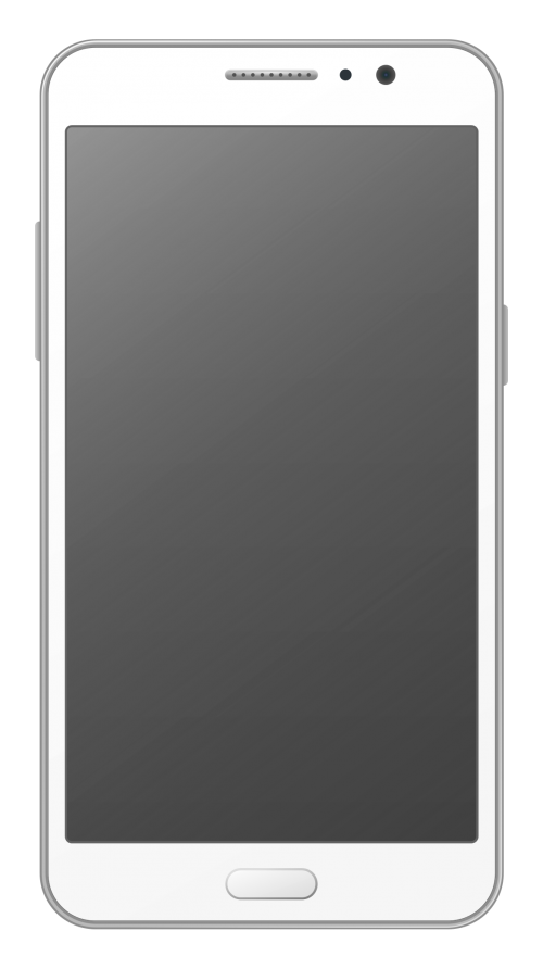 Smartphone Vector PNG Transparent Background 500x892px - Filesize ...