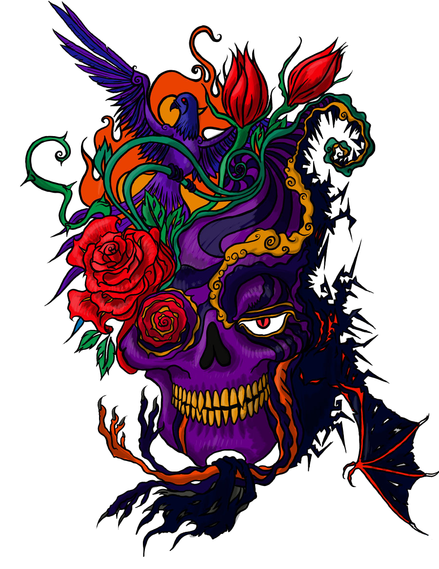 Skull Tattoo Stencil Drawing Design, PNG, 1116x1403px, Skull, Air Brushes,  Art, Blackandwhite, Botany Download Free