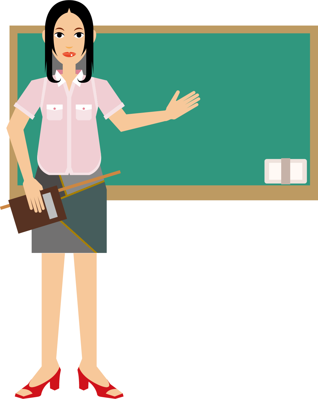 Teacher Clipart Picture Hd PNG Transparent Background 1095x1374px ...