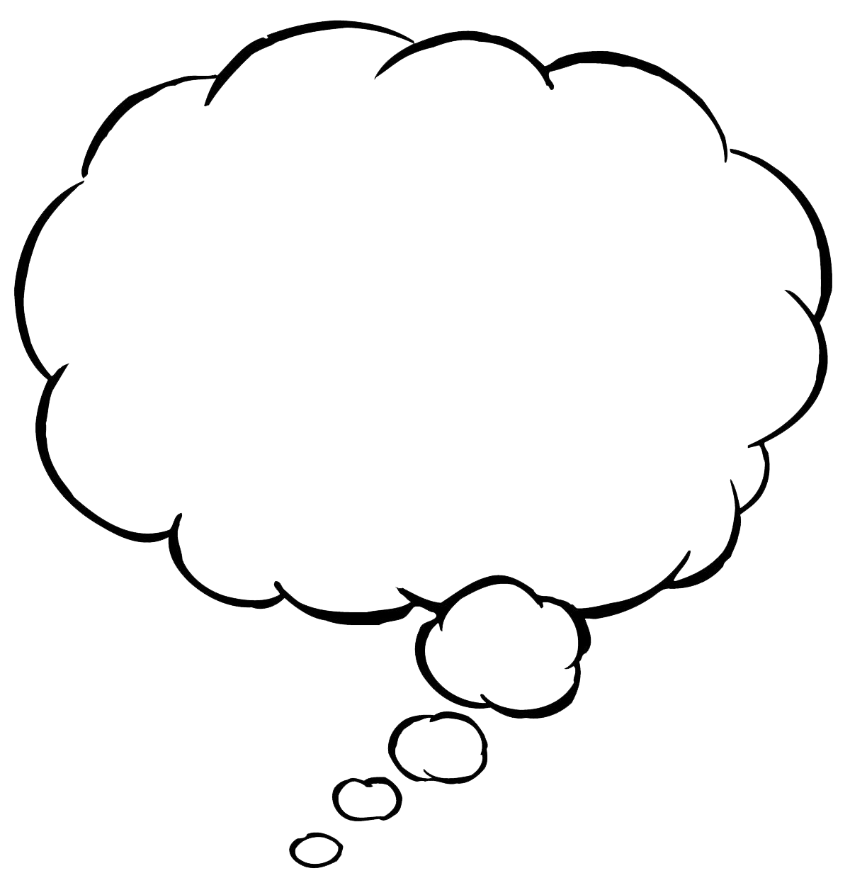 Thinking Bubble Png Transparent Background 1200x1239px Filesize