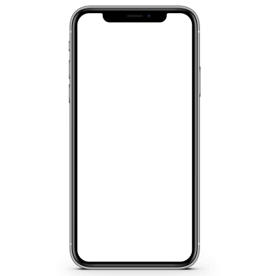 Phone, Call, Cool, Flat Screen Front View Iphone X Transparent Background PNG Images