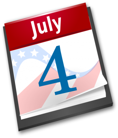 4th Of July Of Calendar Paper Png PNG Images