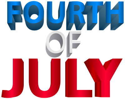 Fourth Of July Hd Text Logo Png PNG Images