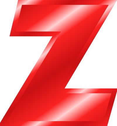 Best Red Z Alphabets Png PNG Images