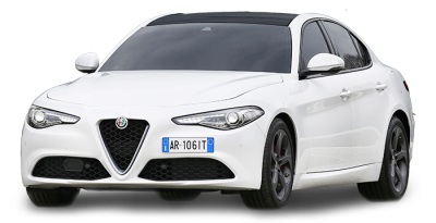 Alfa Romeo White Color Sedan Car Png Images PNG Images