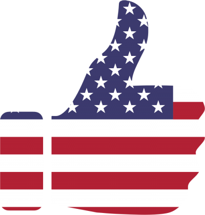 Clipart Thumbs Up American Flag PNG Images