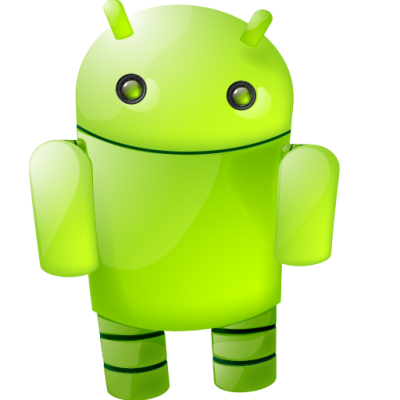 Cute Green Android Logo Transparent Clipart PNG Images