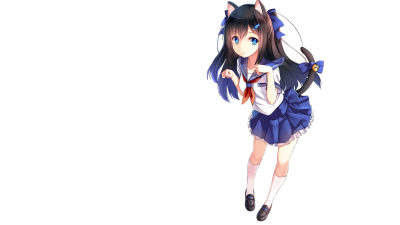 Cat Anime Girl Transparent  PNG All