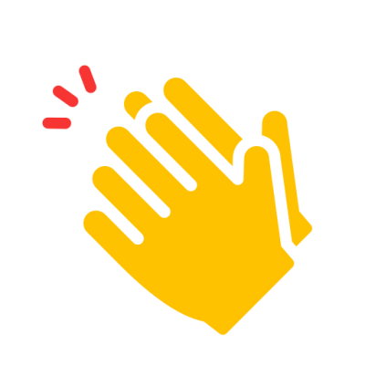 Download Yellow Clipart Of Clapping Hands PNG Images