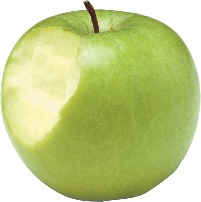 Bitten Hard Green Apple Png Picture PNG Images