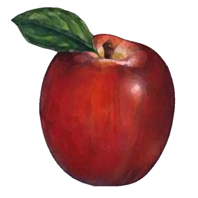 Pastel Red Drawing Apple Clipart PNG Images