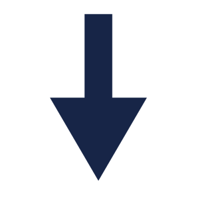 Blue Down Arrow Icon Png PNG Images