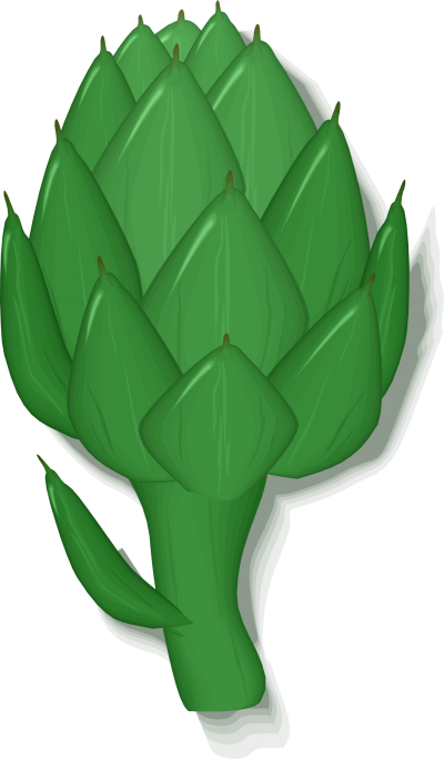 Artichokes Superfood Clipart Picture PNG Images