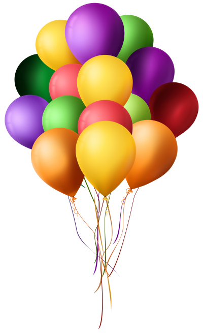 Art Colorful Flying Balloons PNG Image PNG Images