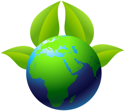 PNG Green Leaf Painting Art On Earth PNG Images