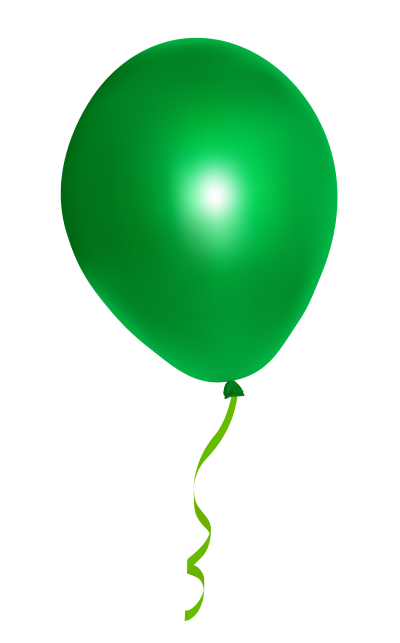 Green Balloon Cut Out Png PNG Images