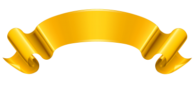 Gold, Yellow, Banner Png PNG Images