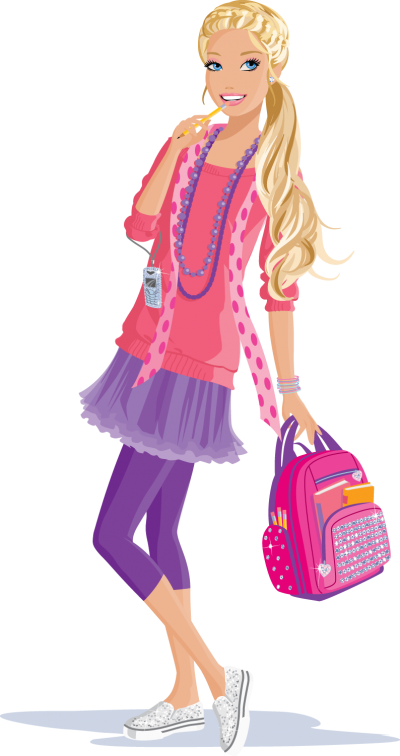 Bag And Barbie Transparent Hd PNG Images