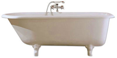 White Gold Bathtub Png PNG Images