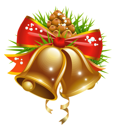 Bell Christmas Cut Out PNG Images