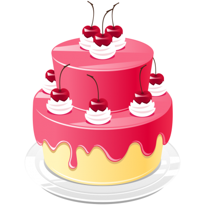 Birthday, Cake, Candle, Sour Cherry, Png Photos PNG Images