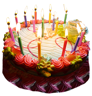 Birthday, Cake, Candle, Sour Cherry, Png Transparent PNG Images