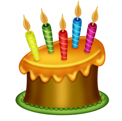 Candle Birthday Cake Png Clipart PNG Images