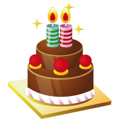 Christmas, Birthday, Cake, Candle, Sour Cherry, icons Png PNG Images