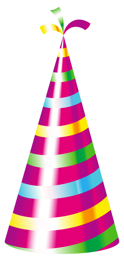 Golden Happy Birthday Hat Png PNG Images