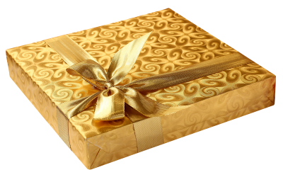 Gold Birthday Gift Png Images PNG Images