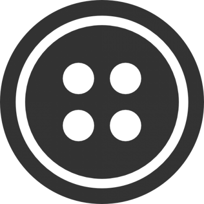 Black Transparent Sewing Button With Hole PNG Images