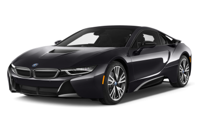 BMW I8 Black Sports Car, Single Door, Coupe Png PNG Images