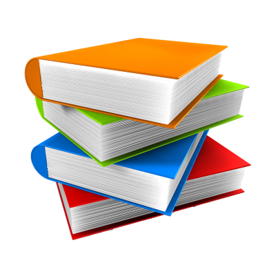 Digital Colorful Design Books Png Free PNG Images