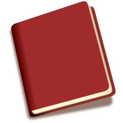 Red Animation Books Png Clipart PNG Images