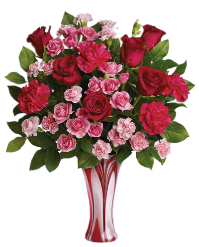 Bouquet in Vase Clipart PNG File PNG Images