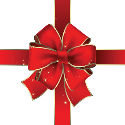 Red Ribbon For Gift Wrap Transparent Background PNG Images