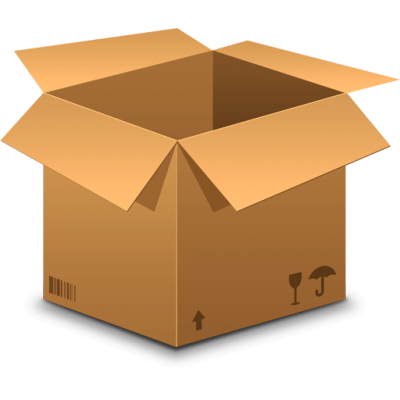 Realistic Cardboard Box Icon Transparent PNG Images