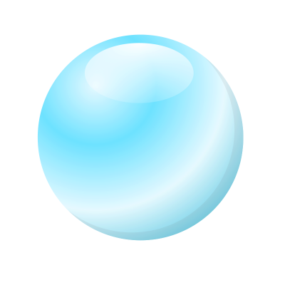 Digital Blue White Bubble Clipart Png PNG Images