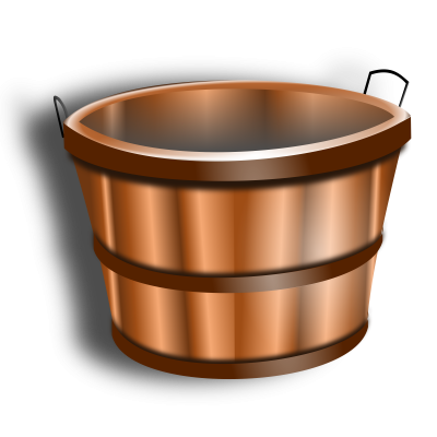 Wooden Bucket Free Download PNG Images