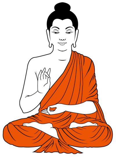 Buddha Icon Clipart PNG Images