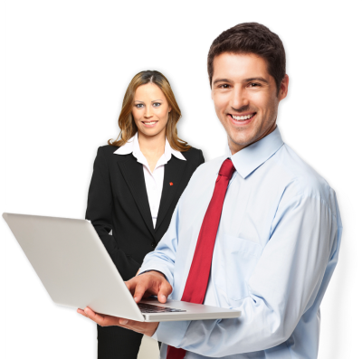 Business People With Notebook, Laptop Png PNG Images