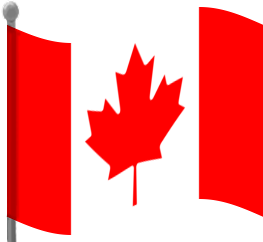 Canada Flag Waving Png PNG Images