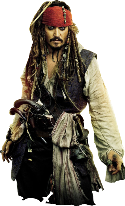 Captain Jack Sparrow Pirates Of The Caribbean Png PNG Images