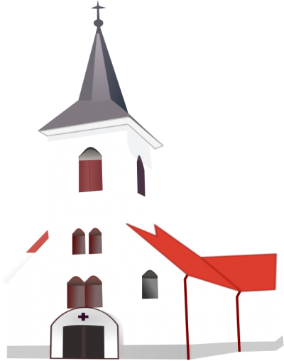 White Church Clipart Picture PNG Images