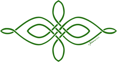 Simple Horizontal Celtic Knot Png PNG Images